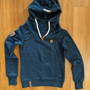 Naketano Schmierlappen VII Dark Blue Hoodie Small